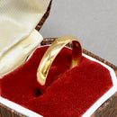 Vintage 22ct Yellow Gold 4mm Wide Court Shaped Wedding Band