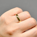 Vintage 22ct Yellow Gold 4mm Wide Court Shaped Wedding Band