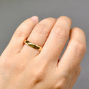 Vintage 22ct Yellow Gold 4mm Wide Court Shaped Wedding Band