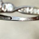 H. Samuel (Discontinued) 0.33ct Diamond Twist Ring in 9ct White Gold