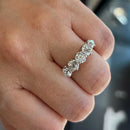 Antique Old Mine Cut Diamond Five-Stone Ring in 18ct Yellow Gold & Platinum (Approx. 2.35ct)