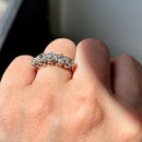 Antique Old Mine Cut Diamond Five-Stone Ring in 18ct Yellow Gold & Platinum (Approx. 2.35ct)
