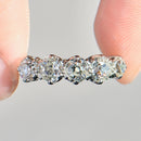 Antique Old Mine Cut Diamond Five-Stone Ring in 18ct Yellow Gold & Platinum (Approx. 2.35ct)