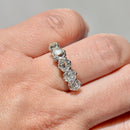 Antique Old Mine Cut Diamond Five-Stone Ring in 18ct Yellow Gold & Platinum (Approx. 2.35ct)