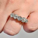 Antique Old Mine Cut Diamond Five-Stone Ring in 18ct Yellow Gold & Platinum (Approx. 2.35ct)