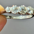 Antique Old European Cut Diamond Platinum Five-Stone Ring - Approx. 1.00ct
