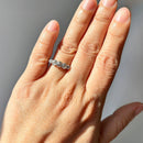 Antique Old European Cut Diamond Platinum Five-Stone Ring - Approx. 1.00ct
