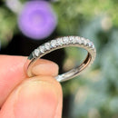 Half Eternity Diamond Palladium Band (0.25ct)