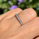 Half Eternity Diamond Palladium Band (0.25ct)