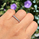 Half Eternity Diamond Palladium Band (0.25ct)