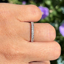 Half Eternity Diamond Palladium Band (0.25ct)