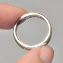 Channel Set Diamond Band in 9ct White Gold (Approx. 0.15ct Diamonds, 5mm Wide)