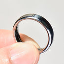 Channel Set Diamond Band in 9ct White Gold (Approx. 0.15ct Diamonds, 5mm Wide)