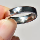 Channel Set Diamond Band in 9ct White Gold (Approx. 0.15ct Diamonds, 5mm Wide)
