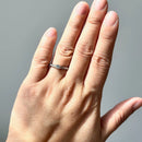 Solitaire Diamond Engagement Ring with Diamond Set Shoulders in Platinum (0.22ct)