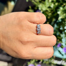 Vintage 1990s Trilogy Diamond Ring in 18ct Yellow Gold (Approx. 1.0ct)