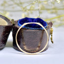 Vintage 1980s 9ct Yellow Gold Ladies Heart-Shaped Signet Ring