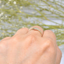 Vintage 9ct Yellow Gold Ladies Signet Ring