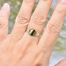 Vintage 9ct Yellow Gold Ladies Signet Ring