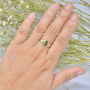 Vintage 9ct Yellow Gold Ladies Signet Ring