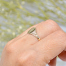 Vintage 9ct Yellow Gold Ladies Signet Ring