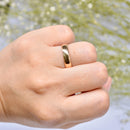 Antique 1921 22ct Yellow Gold Traditional Court Wedding Band (4.5mm Wide)