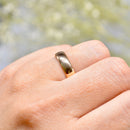 Antique 1921 22ct Yellow Gold Traditional Court Wedding Band (4.5mm Wide)