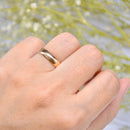 Antique 1921 22ct Yellow Gold Traditional Court Wedding Band (4.5mm Wide)