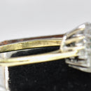 Emerald and Diamond 9ct Yellow Gold Cluster Ring