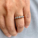 Antique 18ct Yellow Gold & Platinum Old-Cut Diamond Five-Stone Ring