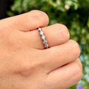 Antique 18ct Yellow Gold & Platinum Old-Cut Diamond Five-Stone Ring