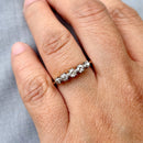 Antique 18ct Yellow Gold & Platinum Old-Cut Diamond Five-Stone Ring