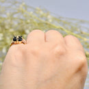 Antique Onyx & 9ct Yellow Gold Initial “T” Signet Ring
