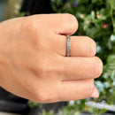 Art Deco Platinum Diamond Full Eternity Ring, Circa 1930s–1940s