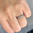 Art Deco Platinum Diamond Full Eternity Ring, Circa 1930s–1940s