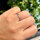 Art Deco Platinum Diamond Full Eternity Ring, Circa 1930s–1940s