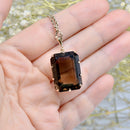 Vintage Large Smoky Quartz Pendant, Approx. 18.12ct