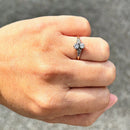Art Deco Diamond Toi et Moi Ring in 18ct Yellow Gold & Platinum, Circa 1930–40s