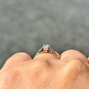 Art Deco Diamond Toi et Moi Ring in 18ct Yellow Gold & Platinum, Circa 1930–40s