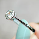 Old-European Cut Diamond 18ct White Gold Soliatire Ring (0.53ct)