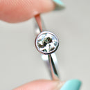 Old-European Cut Diamond 18ct White Gold Soliatire Ring (0.53ct)