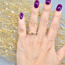 Vintage Moonstone 9ct Yellow Gold Solitaire Bezel Set Stacking Ring (0.26ct)