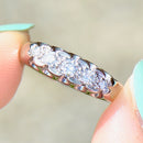 Vintage 5-Stone Diamond Engagement Ring (0.35ct)