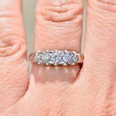 Vintage 5-Stone Diamond Engagement Ring (0.35ct)