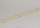 Vintage 9ct Yellow Gold Rope Chain 18 Inch Long