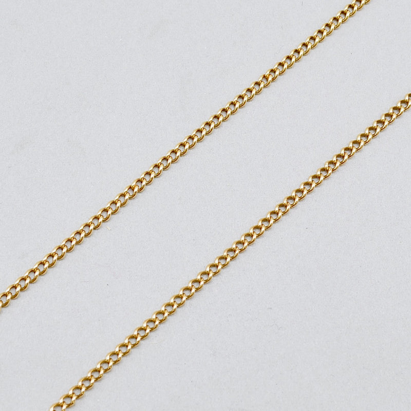 Vintage Curb Chain 18 inch Long