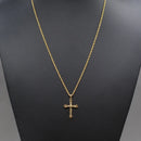 Vintage Diamond Cross Pendant in 9ct Yellow Gold (0.20ct)
