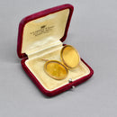 Antique Engine-Turned 9ct Rose Gold Oval Locket by Payton, Pepper & Sons Ltd, Chester Hallmarked