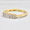 Art Deco Diamond 18ct Gold & Platinum Four-Stone Ring