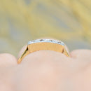 Art Deco Diamond 18ct Gold & Platinum Four-Stone Ring